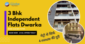3 bhk independent flats in dwarka